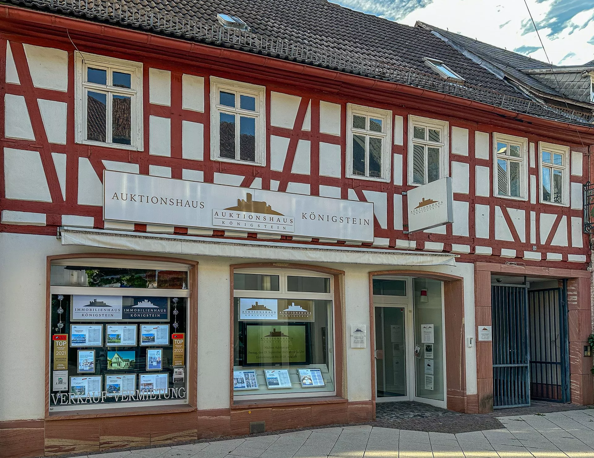 Das Ladenlokal des Immobilienhaus Königstein