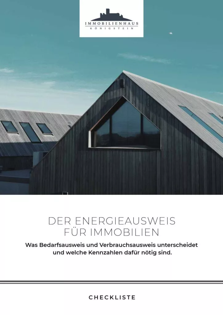Checkliste: Der Energieausweis für Immobilien - Immobilienhaus Königstein
