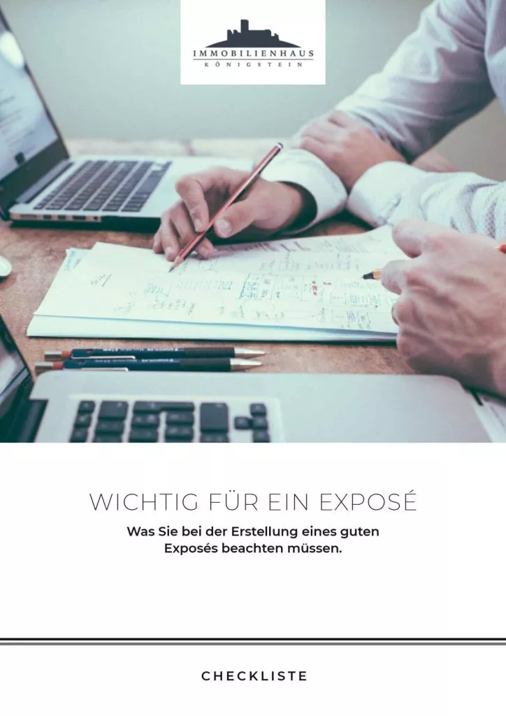 Checkliste: Wichtig für ein Exposé - Immobilienhaus Königstein