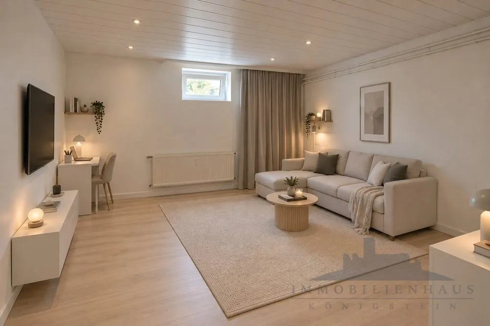 Immobilienangebot - Königstein im Taunus - Alle - Provisionsfrei: 1-Zimmer-Wohnung in ruhiger Lage von Königstein
